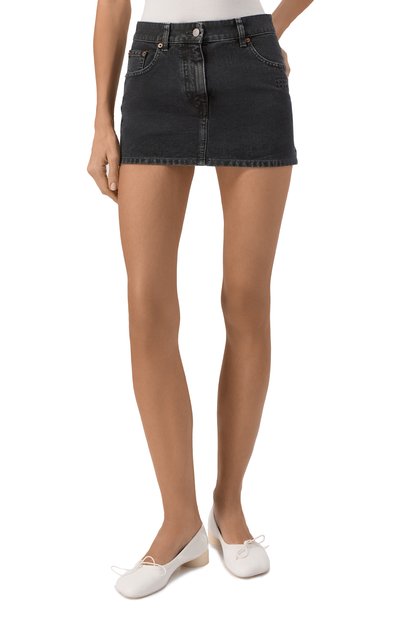 Джинсовая юбка MM6, арт. S52MC0010/M35249, фото 3