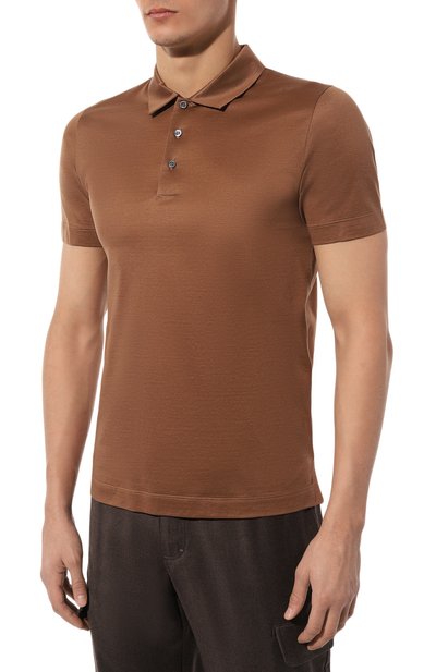 Хлопковое поло CANALI, арт. T0238/MJ00002, фото 3