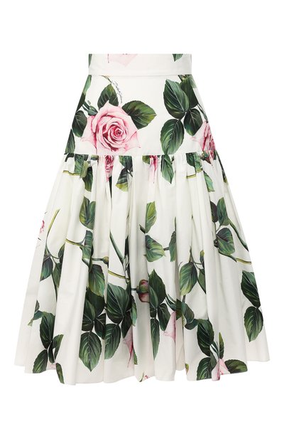 Женская хлопковая юбка DOLCE & GABBANA, арт. F4A9HT/HS5FZ
