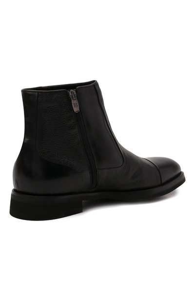 Кожаные сапоги BARRETT черного цвета по цене 83000 руб., арт. 212U029.1/VITELL0 " F", фото 3 Кожаные сапоги BARRETT, арт. 212U029.1/VITELL0 " F", фото 3