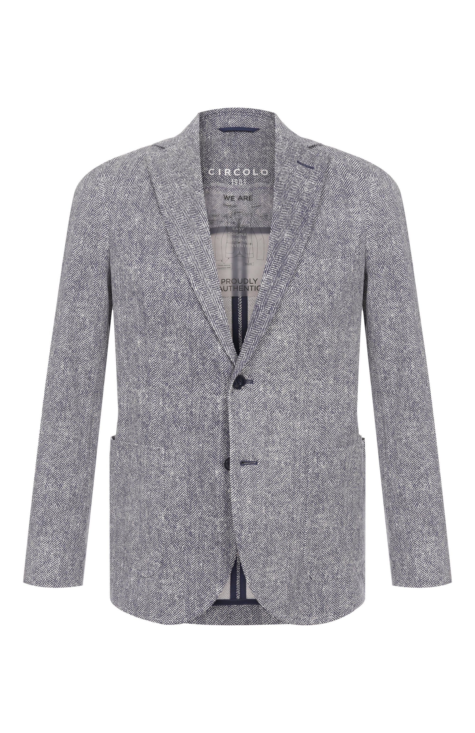 Хлопковый пиджак CIRCOLO 1901, арт. CN4800, фото 1