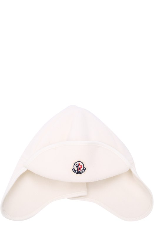 

Шапка с логотипом бренда Moncler Enfant, Белый