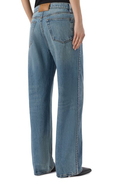 Джинсы ALEXANDER WANG голубого цвета по цене 92250 руб., арт. 4DC4264912, фото 4 Джинсы ALEXANDER WANG, арт. 4DC4264912, фото 4
