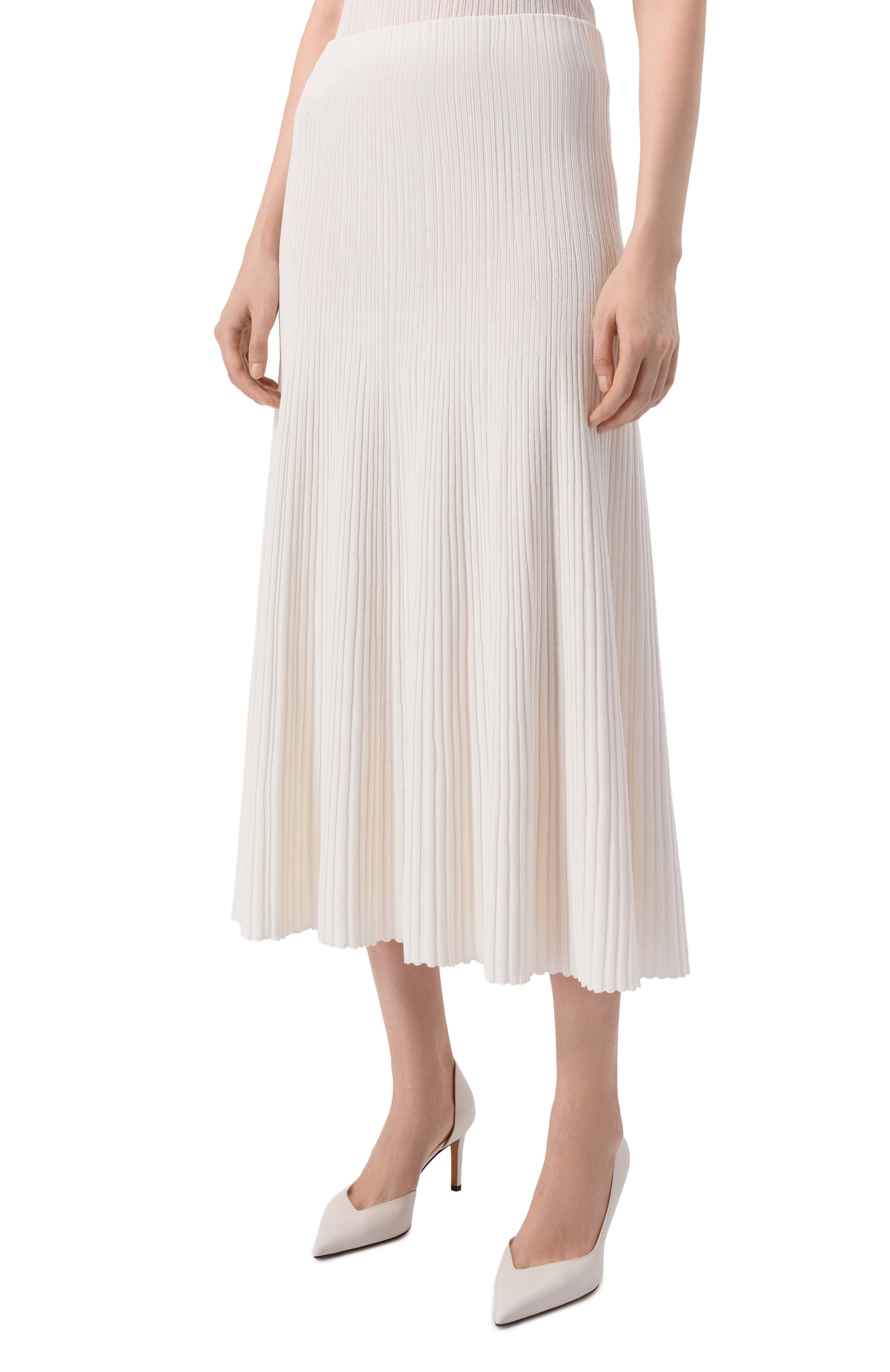 Юбка из хлопка и шелка AGNONA, арт. KG11010E/7Q180PE, фото 3