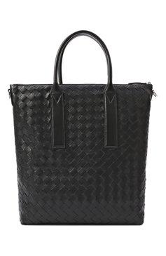Мужская сумка north-south BOTTEGA VENETA черного цвета, арт. 815783/V2HL1 | Фото 6 (Размер: large; Драгоценные камни: Проставлено; Материал: Натуральная кожа; Материал сплава: Проставлено; Ремень/цепочка: На ремешке)