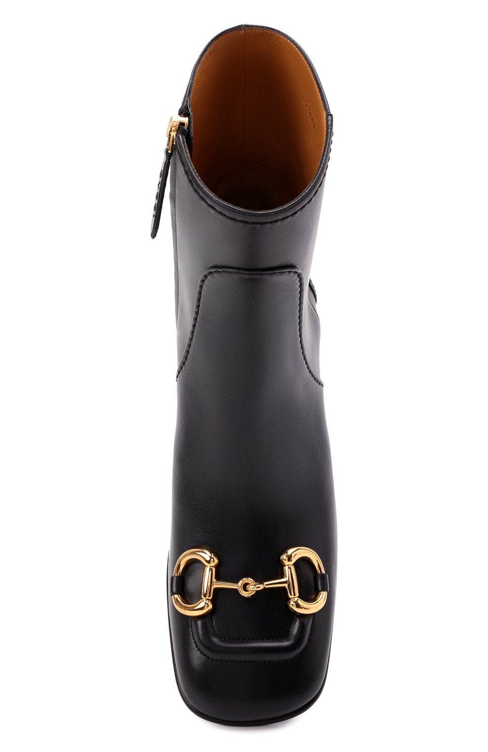 Кожаные ботильоны baby GUCCI, арт. 673666/BK000, фото 6