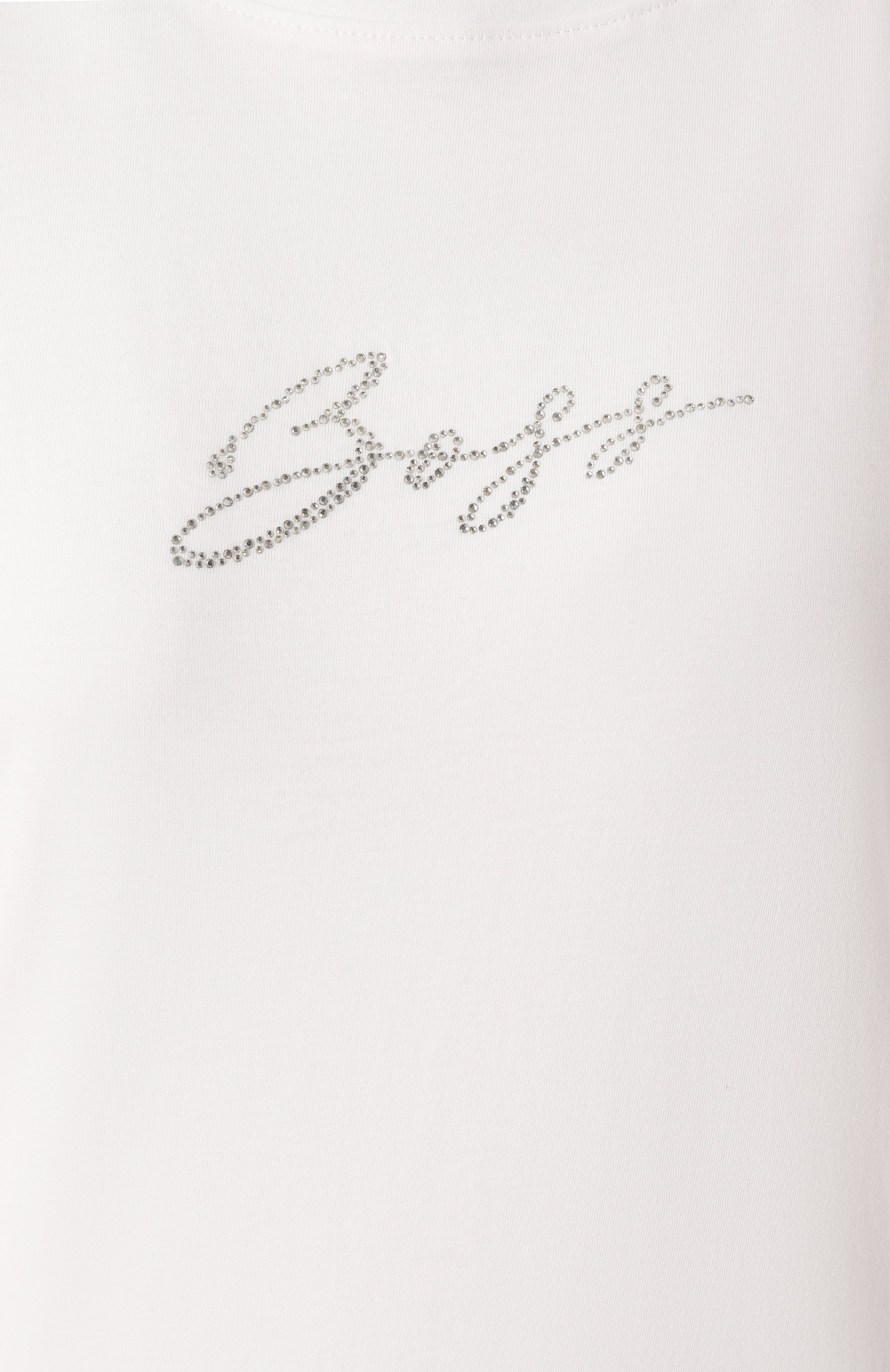 Хлопковая футболка BOSS ORANGE, арт. 50538826, фото 6