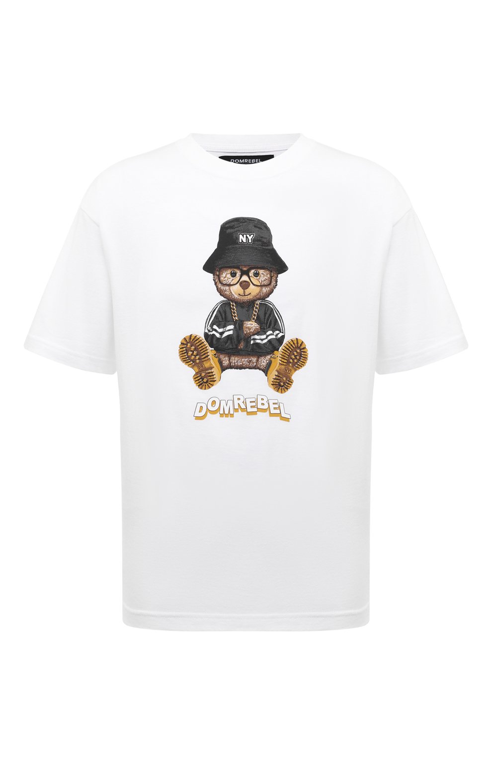 Хлопковая футболка DOMREBEL, арт. NY BEAR/T-SHIRT, фото 1