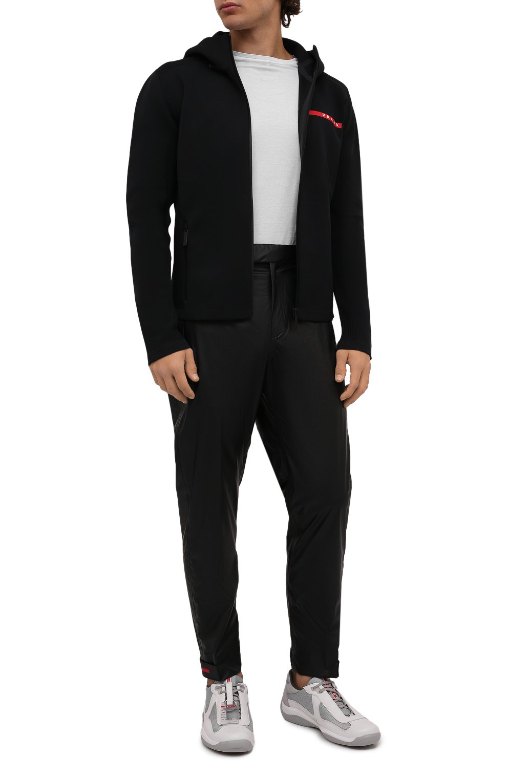 Комбинированные кроссовки america’s cup original PRADA, арт. PS0906-5RU-F0009, фото 2