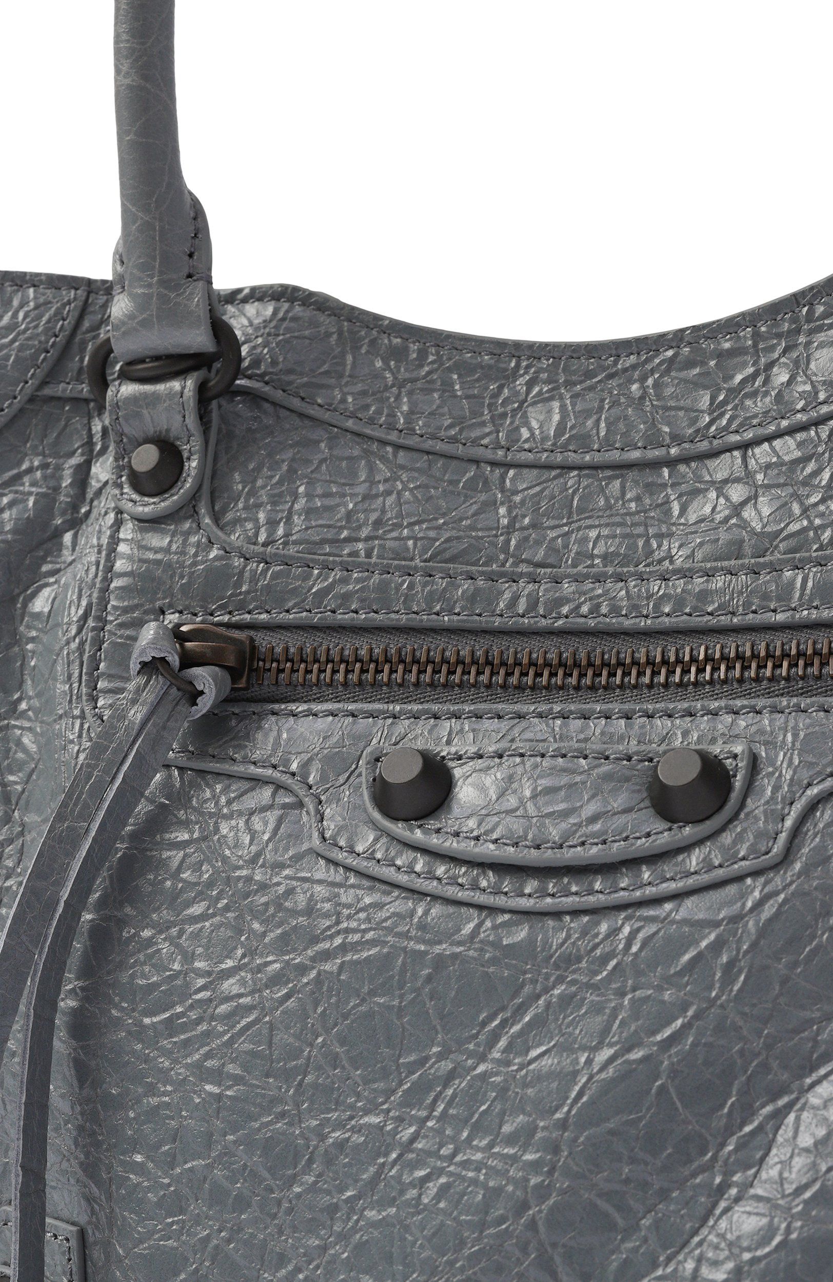 Сумка le city mini BALENCIAGA голубого цвета по цене 253000 руб., арт. 875366/2ABEK, фото 6 Сумка le city mini BALENCIAGA, арт. 875366/2ABEK, фото 6