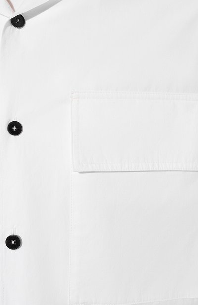 Хлопковая рубашка JIL SANDER, арт. J47DL0144/J45127, фото 5