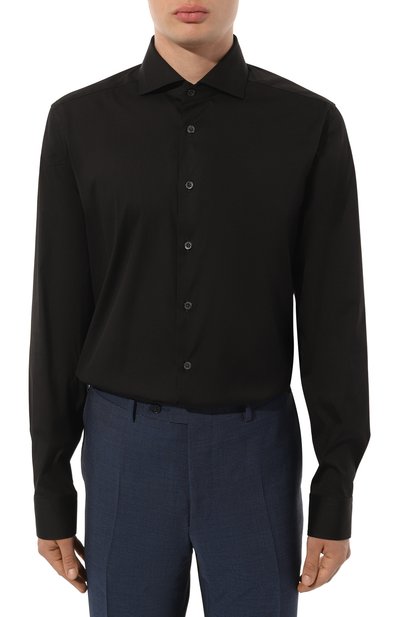 Хлопковая сорочка CORNELIANI, арт. 92P002-3811474, фото 4