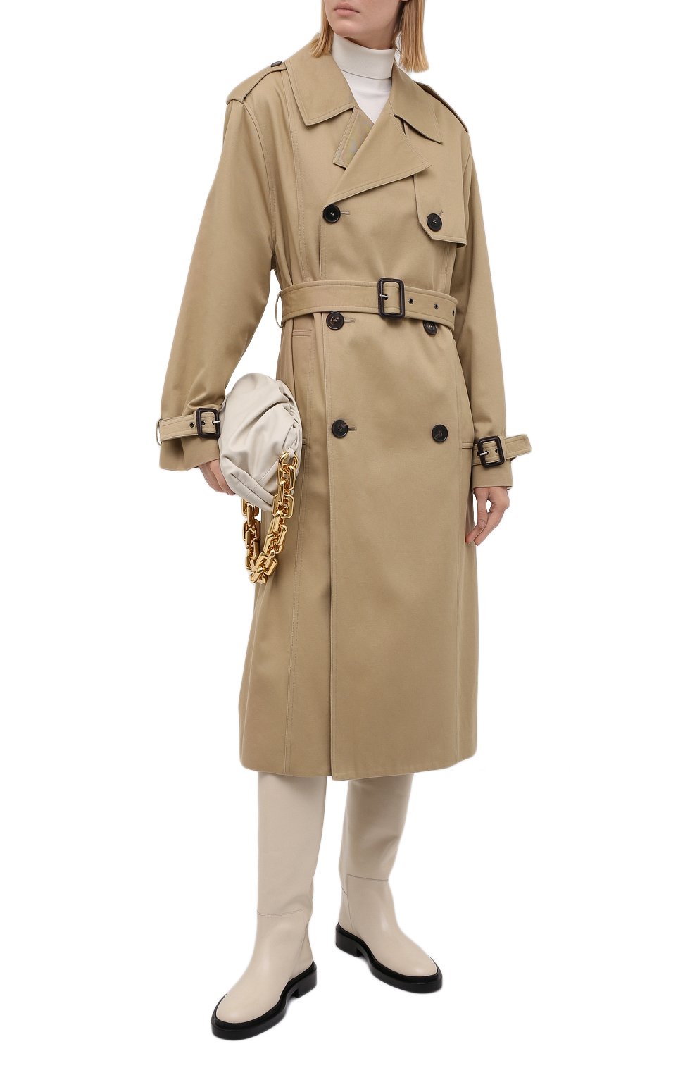 Кожаные сапоги JIL SANDER, арт. JS35043A-14033, фото 2