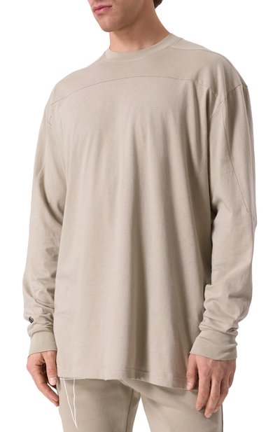 Хлопковый лонгслив rick owens x champion RICK OWENS, арт. CM01E1672/CHJG, фото 3