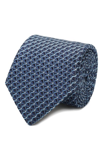 Мужской шелковый галстук CANALI, арт. 18/HJ02678