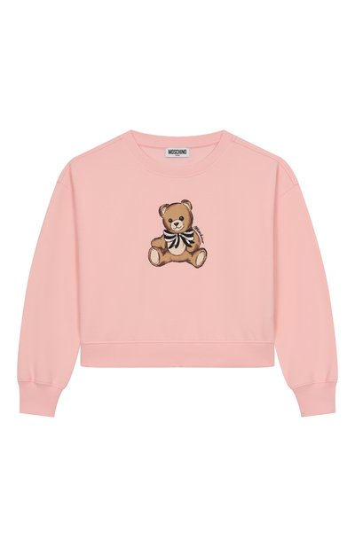 Хлопковый свитшот MOSCHINO, арт. HDF06G/LDA16/10-14