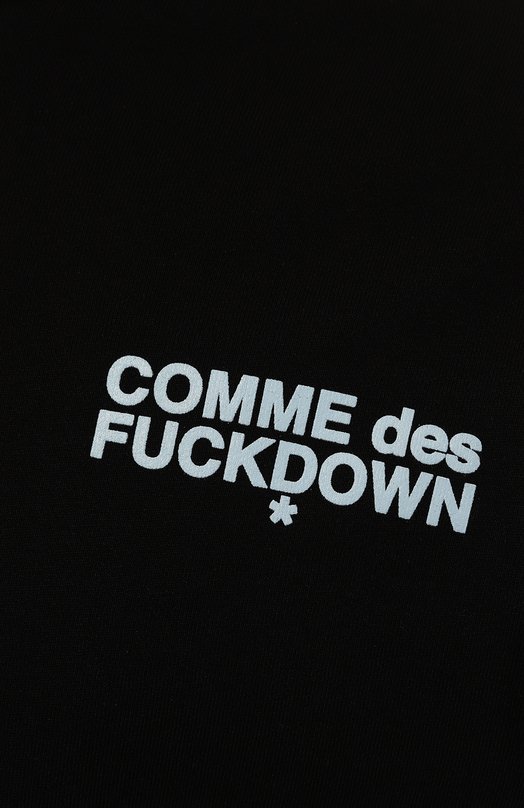 фото Хлопковая толстовка comme des fuckdown