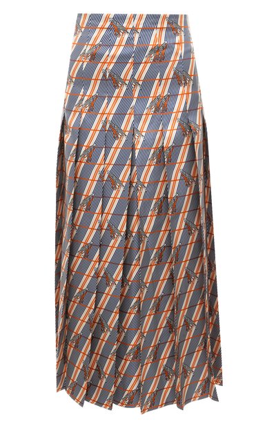 Женская  шелковая юбка GUCCI, арт. 409370 ZAB6Q