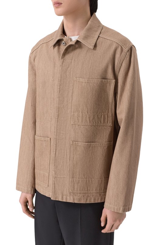 Джинсовая куртка Jil Sander J22SW0089/J45324 Бежевый  J22SW0089/J45324 Фото 3