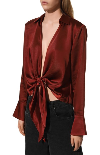 Атласная блузка HUGO, арт. 50484173, фото 3