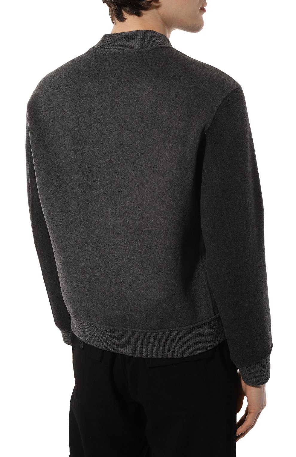 Бомбер из шерсти и кашемира THEORY, арт. M1071404, фото 4