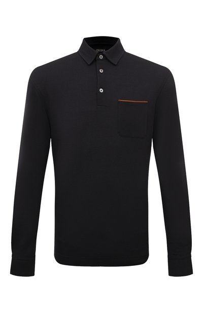 Мужское хлопковое поло ZEGNA, арт. UD392A7/D757