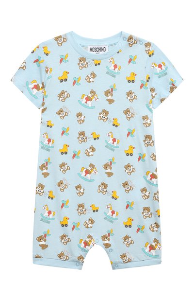 Комплект из двух песочников MOSCHINO голубого цвета по цене 18200 руб., арт. MUY06T/LAB92, фото 5 Комплект из двух песочников MOSCHINO, арт. MUY06T/LAB92, фото 5