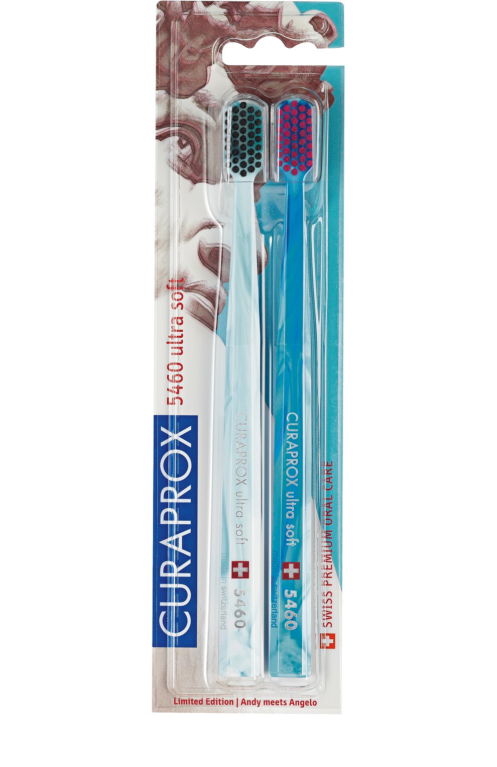 Набор зубных щеток ultrasoft duo michelangelo CURAPROX, арт. 7612412423846, фото 2