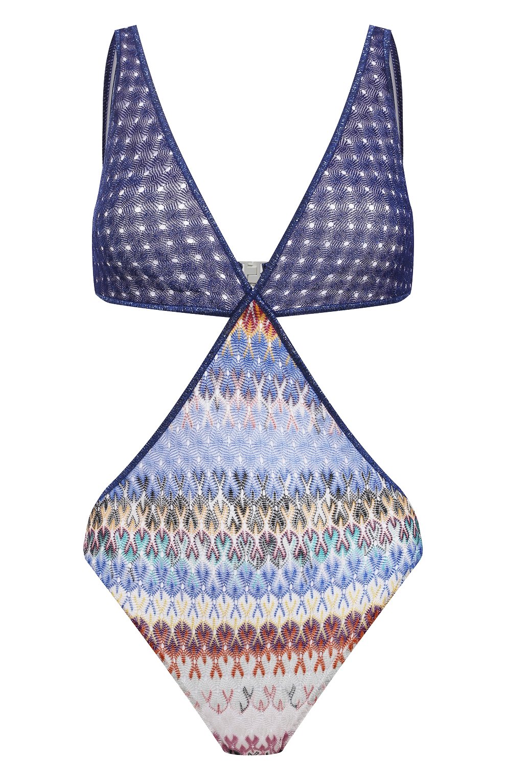 Слитный купальник MISSONI разноцветного цвета по цене 45150 руб., арт. MMP00092/BR00E3, фото 1 Слитный купальник MISSONI, арт. MMP00092/BR00E3, фото 1