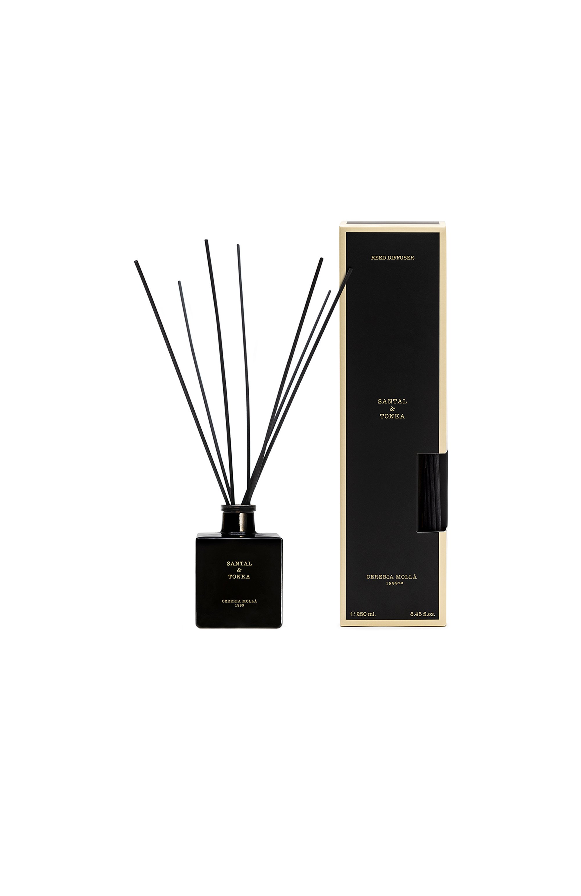 Диффузор santal & tonka (250ml) CERERIA MOLLA 1899 бесцветного цвета по цене 7700 руб., арт. 8424405011713, фото 2 Диффузор santal & tonka (250ml) CERERIA MOLLA 1899, арт. 8424405011713, фото 2