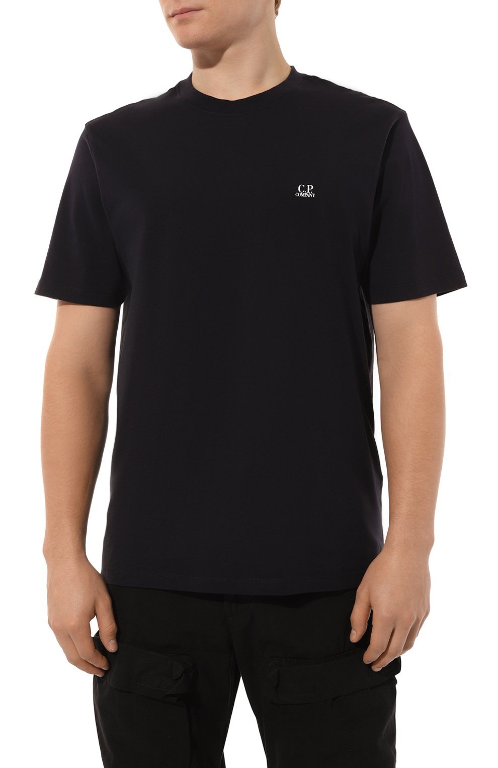 Хлопковая футболка C.P. COMPANY, арт. 17CMTS030A005100W, фото 3