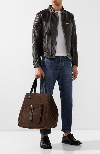 Замшевая  сумка-тоут TOM FORD, арт. H0412T-LCL038, фото 2