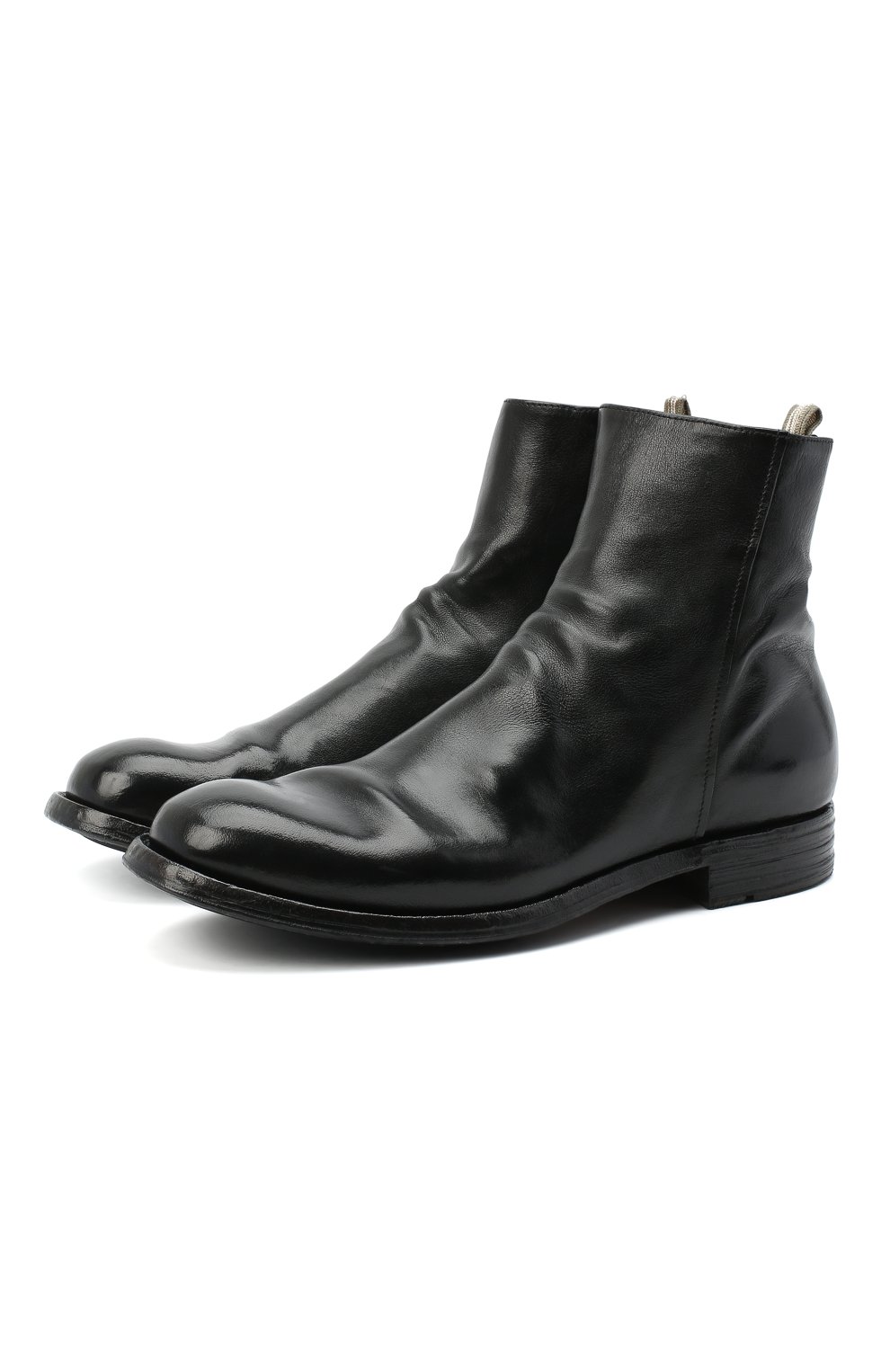 Кожаные сапоги OFFICINE CREATIVE, арт. BALANCE/007/AER0 BUFAL0, фото 1