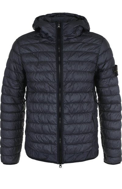 Пуховая куртка на молнии с капюшоном STONE ISLAND, арт. 681540124, фото 1