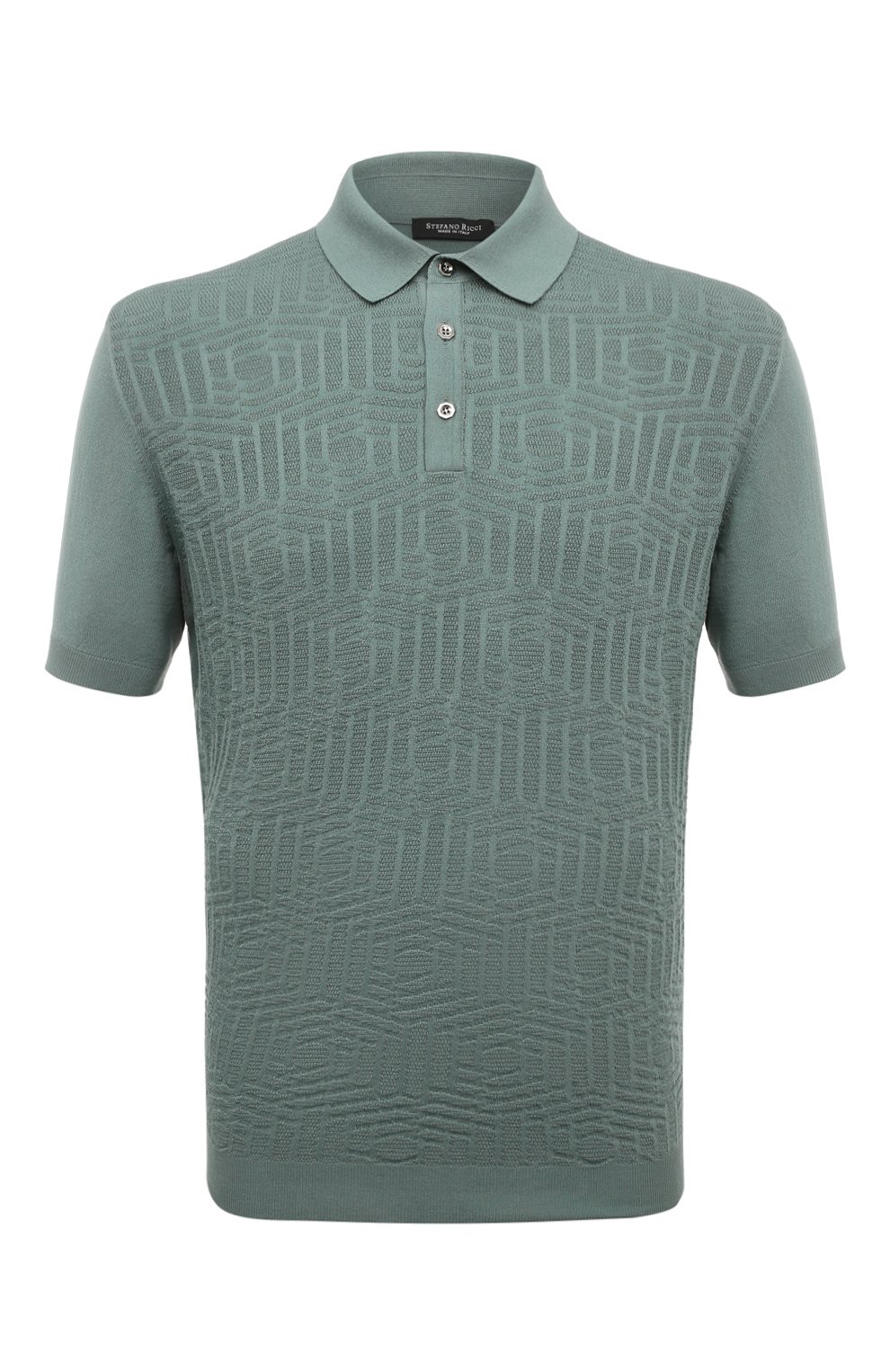 Поло из шелка и хлопка STEFANO RICCI, арт. K818062P13/F23289, фото 1