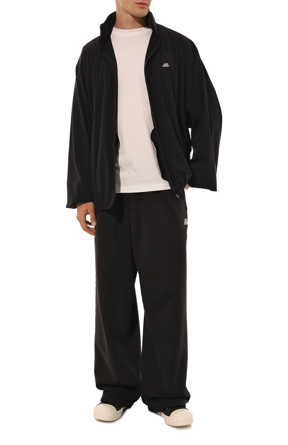 Кожаные кеды porterville jumbo RICK OWENS, арт. RU02D6893/LC0W2, фото 2