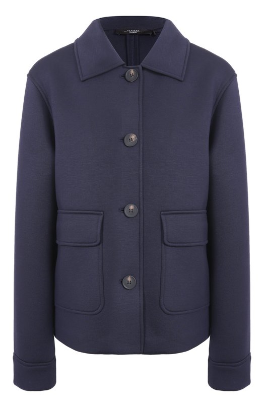 Жакет из вискозы Weekend Max Mara 0PERA Синий 0PERA