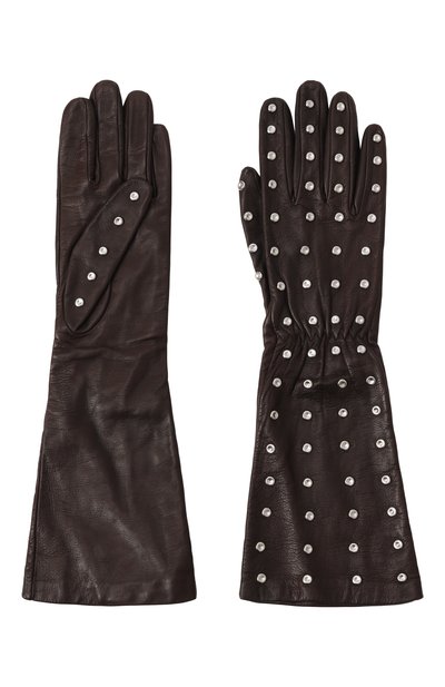 Кожаные перчатки BOTTEGA VENETA, арт. 649948/3V00F, фото 3