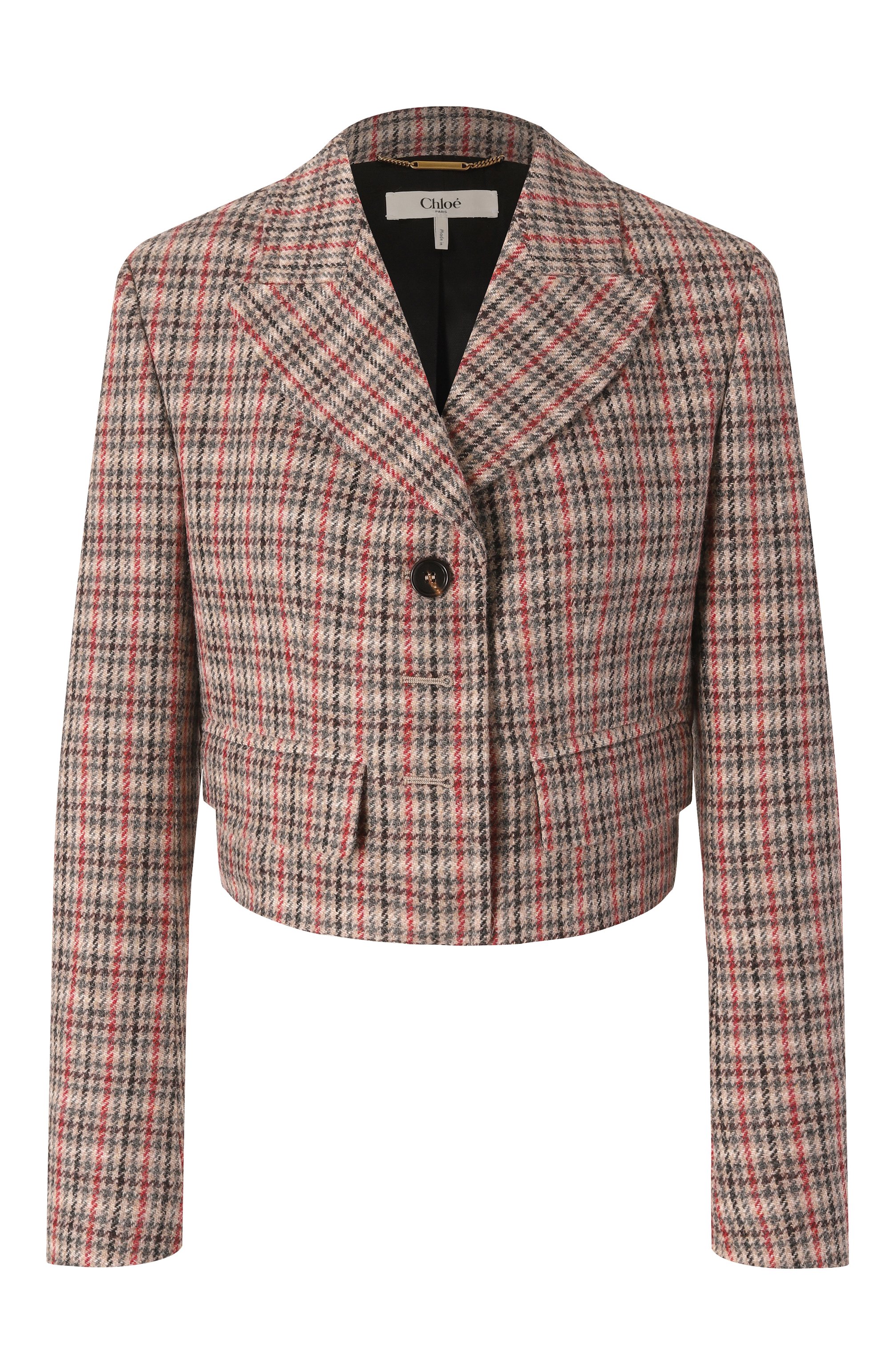 Шерстяной жакет CHLOÉ, арт. CHC25SVE10337, фото 1