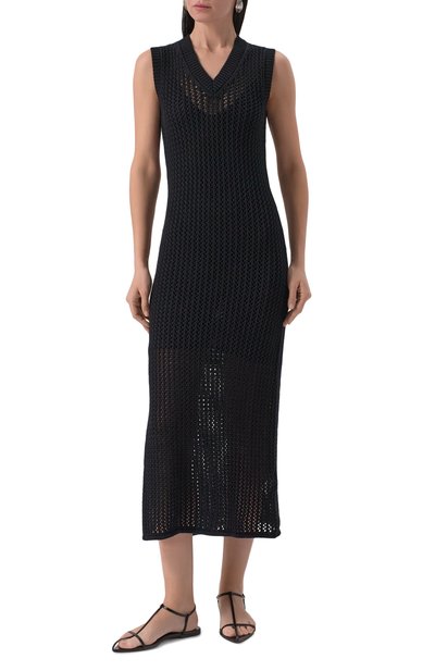 Хлопковое платье PIETRO BRUNELLI, арт. AGG005/C00102, фото 3