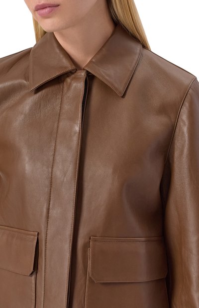 Кожаная куртка THEORY, арт. P0100405, фото 5