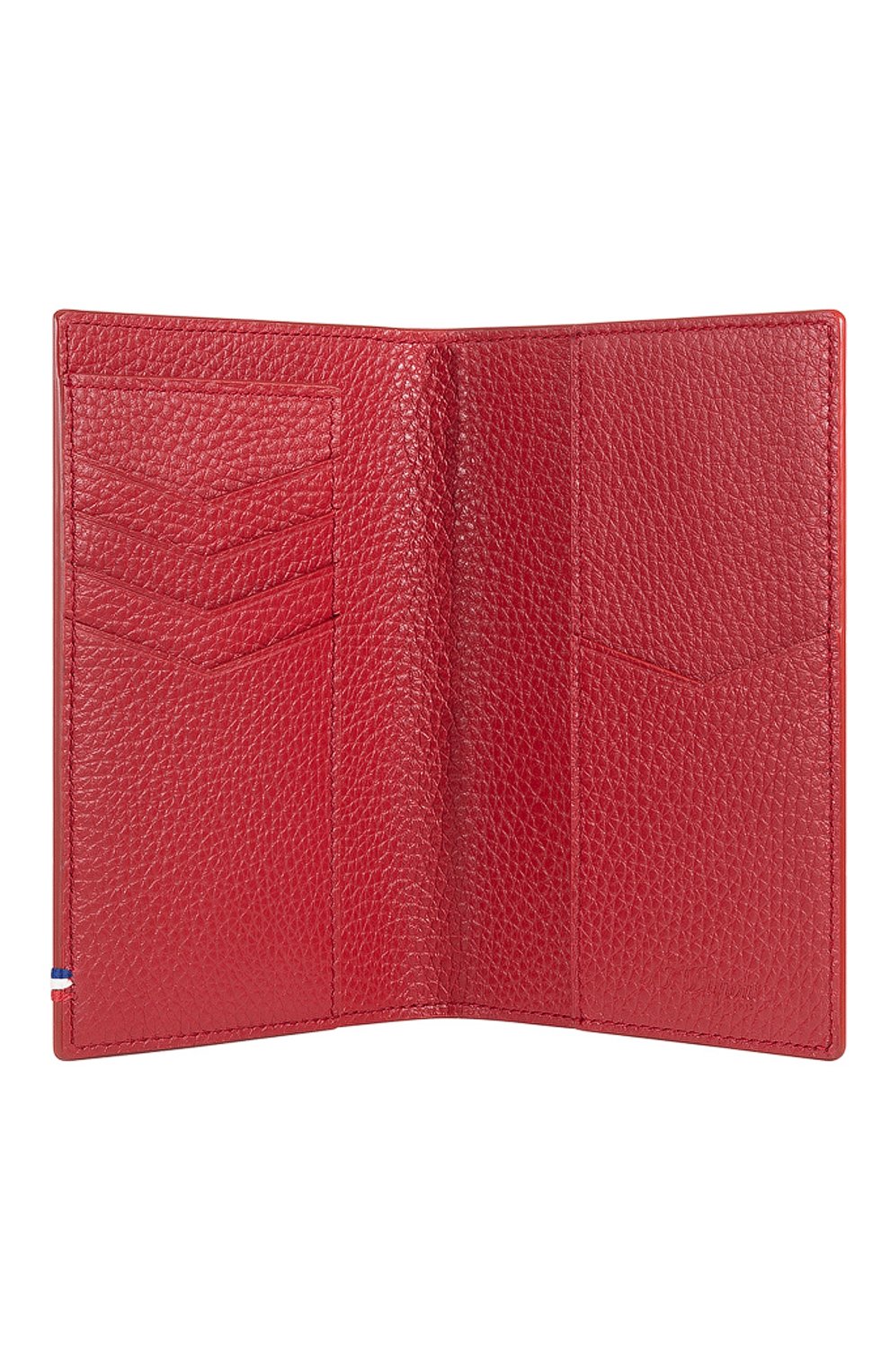 Кожаная обложка для паспорта S.T. DUPONT красного цвета по цене 42900 руб., арт. 197226, фото 2 Кожаная обложка для паспорта S.T. DUPONT, арт. 197226, фото 2