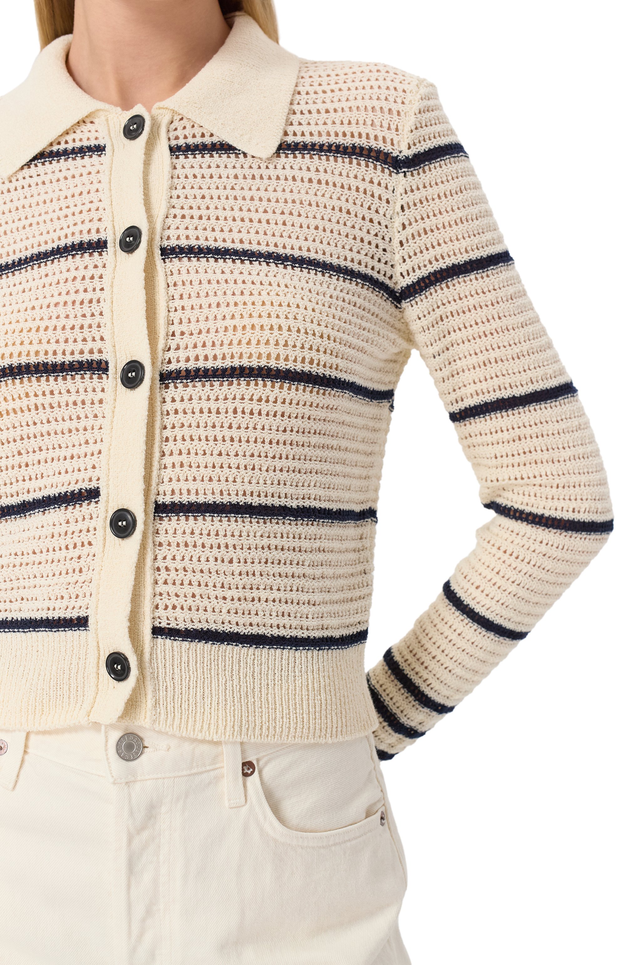 Хлопковый кардиган FRAME DENIM, арт. WS25KSW037, фото 5