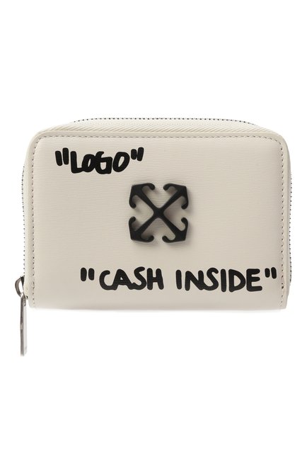 Женские кожаный кошелек OFF-WHITE, арт. 0WNK001C99LEA001