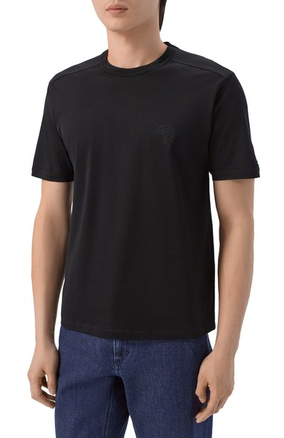 Хлопковая футболка STEFANO RICCI, арт. MNH6105150/TE0001, фото 3