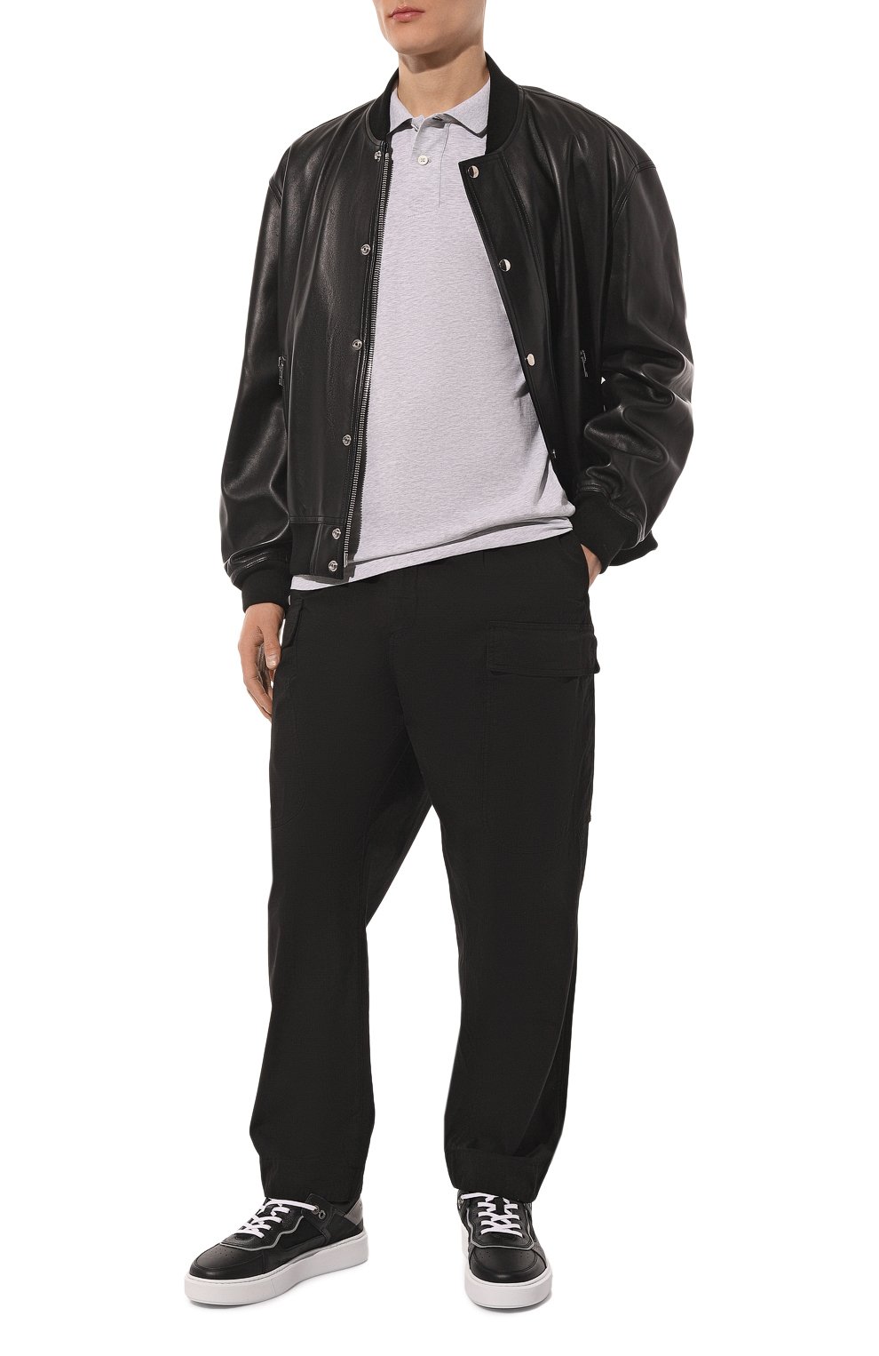 Хлопковое поло BRUNELLO CUCINELLI, арт. M0T619769G, фото 2