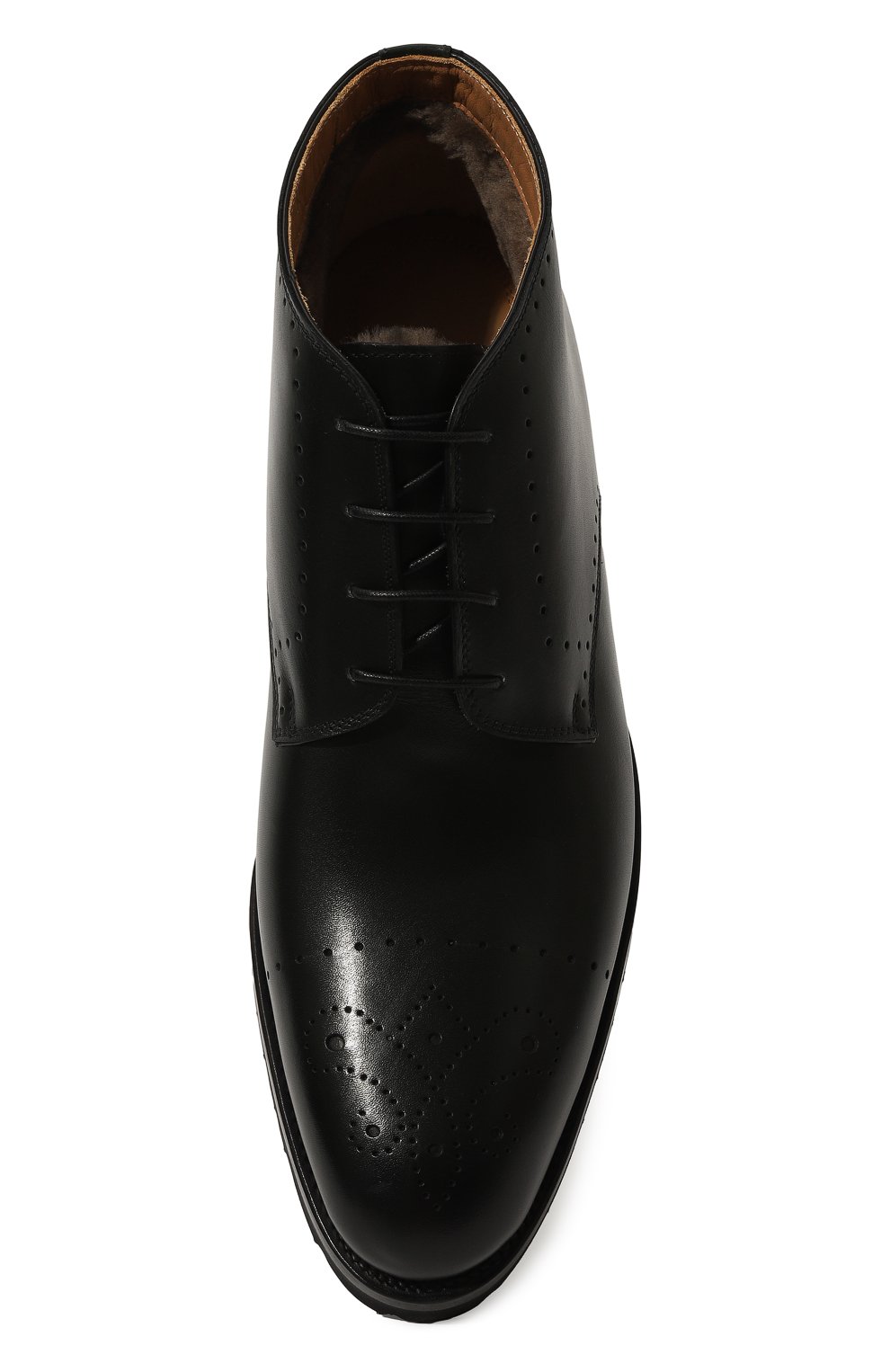 Кожаные ботинки KITON, арт. USSA173N0010112, фото 6