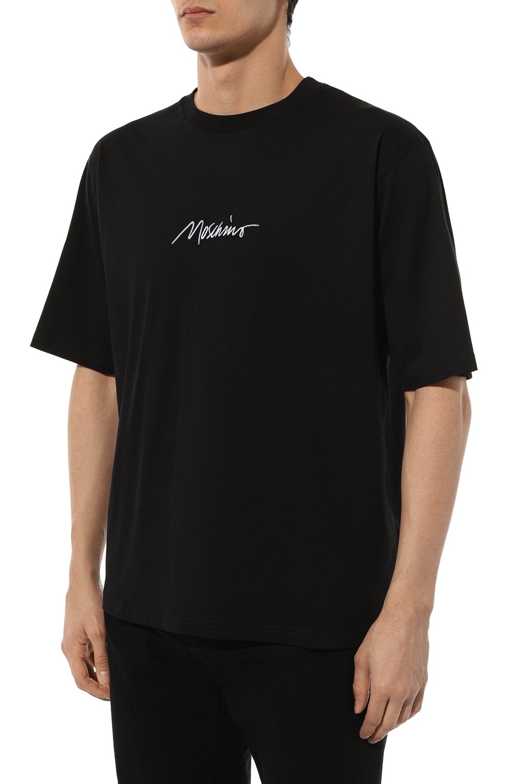 Хлопковая футболка MOSCHINO, арт. A0735/0241, фото 3