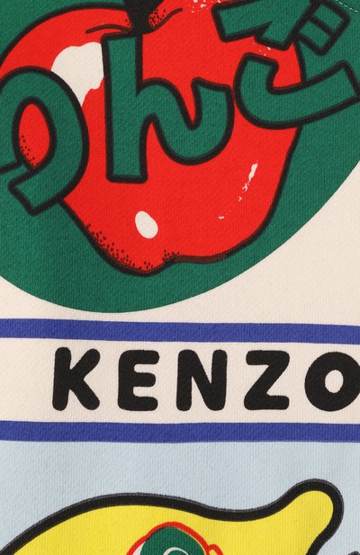 Хлопковая толстовка KENZO, арт. K61179, фото 3