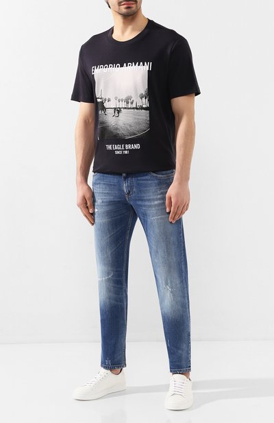 Хлопковая футболка EMPORIO ARMANI, арт. 3H1T65/1J92Z, фото 2